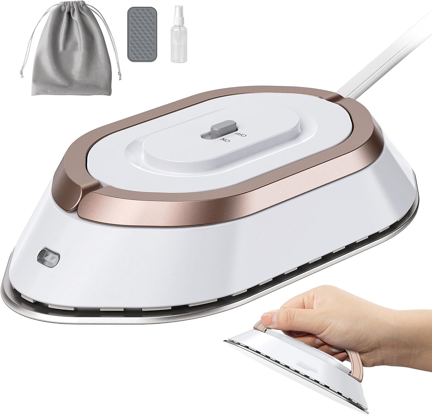 Mini Travel Iron (Dual Voltage 120/220V) — Dry Iron